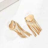 Modern Shell Fringe Earrings | S925 Sterling Silver, Vintage Gold / White Gold