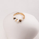 Tiger Eye Ring | S925 Sterling Silver, Vintage Gold