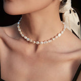Baroque Pearl Choker Necklace