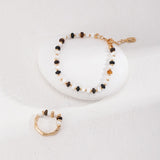 Tiger Eye Ring | S925 Sterling Silver, Vintage Gold