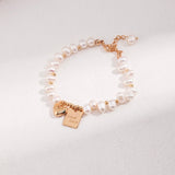 Pearl Good Luck Charm Bracelet