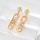 Elegant Baroque Pearl & Zircon Drop Earrings | S925 Sterling Silver