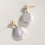 Baroque Pearl Drop Earrings