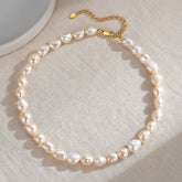 Baroque Pearl Choker Necklace