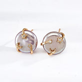 Wish Pearl Stud Earrings