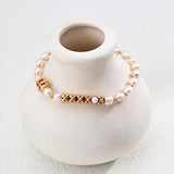 Pearl Bracelet | S925 Sterling Silver, Vintage Gold / White Gold