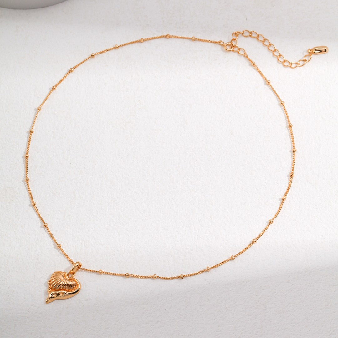 Honey Heart Necklace | S925 Sterling Silver, Vintage Gold / White Gold