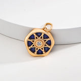 Lapis Lazuli Necklace | S925 Sterling Silver, Vintage Gold