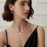 Vintage Queen Pearl Choker Necklace