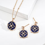 Lapis Lazuli Star Jewelry Set